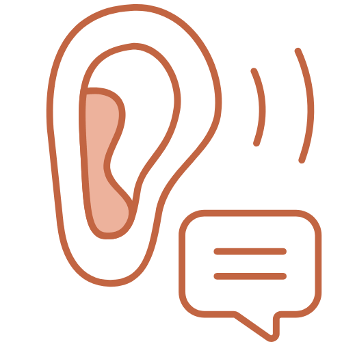 oreille qui écoute